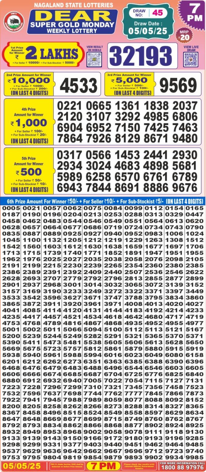 super lottery result